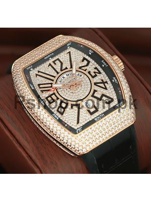 Franck Muller Vanguard Full Diamond Men's Watch Price in Pakistan