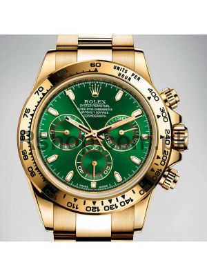 Rolex Cosmograph Daytona Green Dial Watch Price in Pakistan