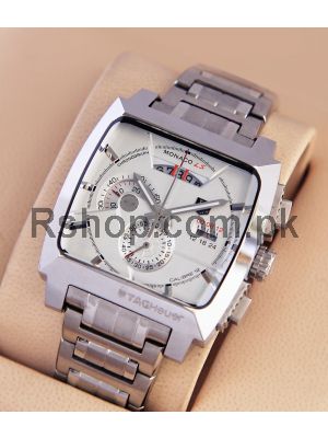 Tag Heuer Monaco LS Working Chronograph with White Dial Watch  Price in Pakistan