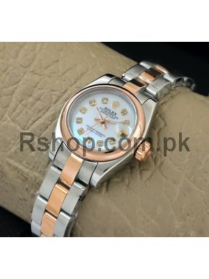 Rolex Lady Datejust Mother of Pearl Diamond Dial Watch Price in Pakistan