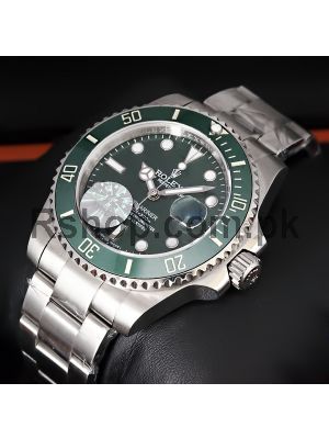 Rolex Submariner Date Green Dial Green Bezel Swiss Watch Price in Pakistan