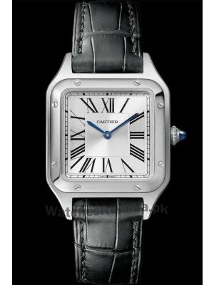 Cartier Santos Dumont Silver Dial Watch