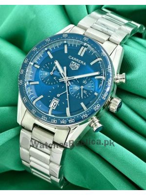 TAG Heuer Carrera Chronograph Blue Dial Watch Price in Pakistan