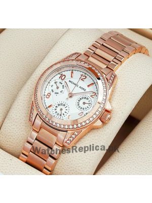 Michael Kors Unisex Rose Gold Watch Price in Pakistan
