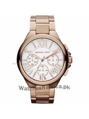MICHAEL KORS  Oversized Bradshaw Rose Gold-Tone Watch Price in Pakistan