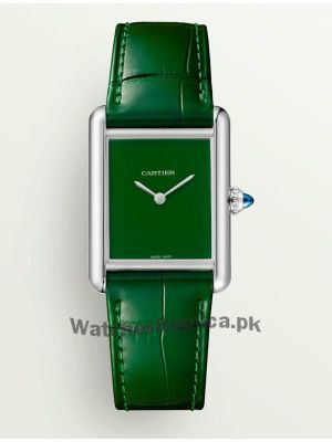 Cartier Tank Must Green Watch Price in Pakistan