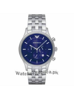 Emporio Armani Men’s Chronograph Blue Dial 43mm Watch Price in Pakistan