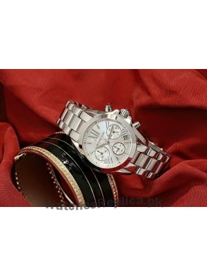 Michael Kors Bradshaw Chronograph Silver Watch Price in Pakistan