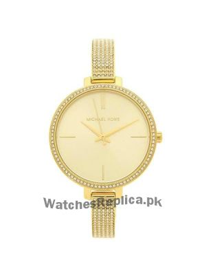 Michael Kors Jaryn Crystal Gold Sunray Dial Ladies Watch Price in Pakistan