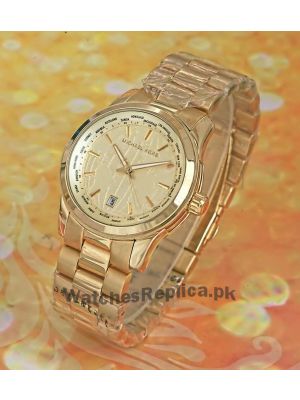 Michael Kors Women's Gold-Tone Watch Price in Pakistan