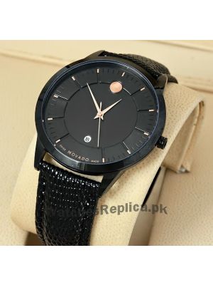 Movado Men's Analog Display Black Watch Price in Pakistan