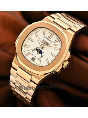Patek Philippe Nautilus Chrono Rose Gold Watch Price in Pakistan