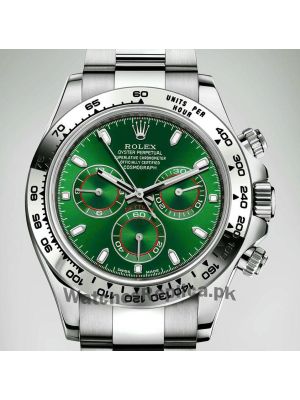 Rolex Cosmograph Daytona Green Dial Watch Price in Pakistan