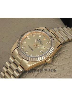 Rolex Date-Just Diamind Dial Watch Price in Pakistan