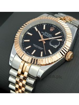 Rolex Datejust Black Dial Men's Jubilee Watch Price in Pakistan