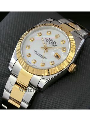 Rolex Datejust Mother of Pearl Diamond Dial Watch Price in Pakistan