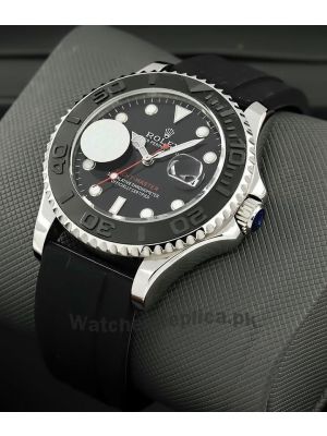 Rolex Yacht-Master Black Dial Swiss Watch Price in Pakistan