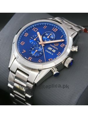 Tag Heuer Carrera Calibre 16 Chronograph Blue Dial Watch Price in Pakistan