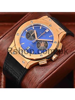 Hublot Classic Fusion Blue Dial Watch Price in Pakistan