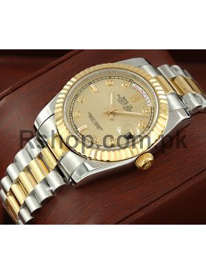 Rolex Day-Date Two-Tone Watch
