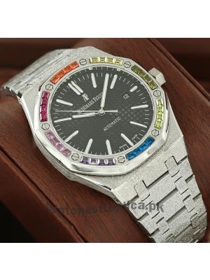 Audemars Piguet Royal Oak Frosted Gem Bezel Watch Price in Pakistan
