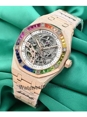 Audemars Piguet Royal Oak Skeleton Frosted Watch Price in Pakistan