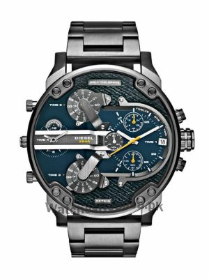 Diesel Men's DZ7331 The Daddies Series Analog Display Analog Quartz Black Watch Price in Pakistan