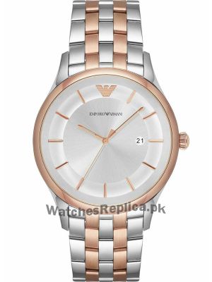 Emporio Armani AR11044 Lambda Silver Dial Men's Watch AR11044  (Same as Original) Price in Pakistan