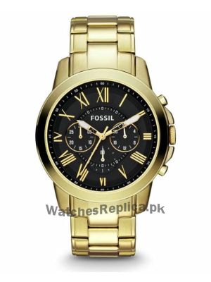 Fossil Grant Black Dial Watch Price in Pakistan