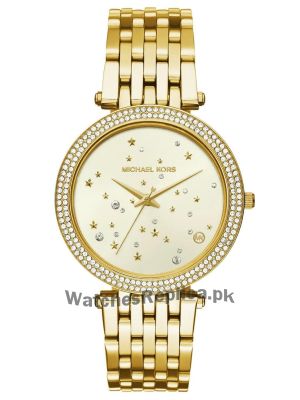 Michael Kors Ladies Gold Darci Watch Price in Pakistan