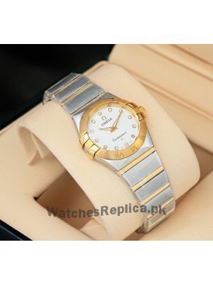 Omega Constellation Ladies Two Tone Watch Price in Pakistan