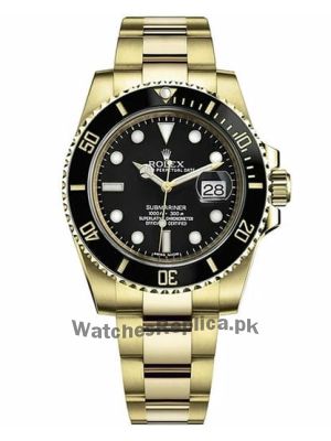 Rolex Submariner Black Dial Watch (Swiss Quality ETA Movement 2836) Price in Pakistan