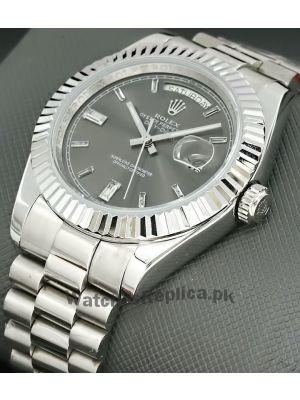 Rolex Day-Date Grey Dial Watch Price in Pakistan