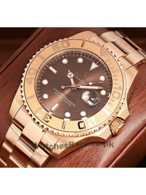 Rolex Yacht-Master Brown Dial Watch  Price in Pakistan