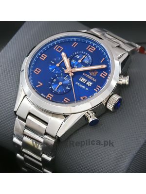 Tag Heuer Carrera Calibre 16 Chronograph Blue Dial Watch Price in Pakistan