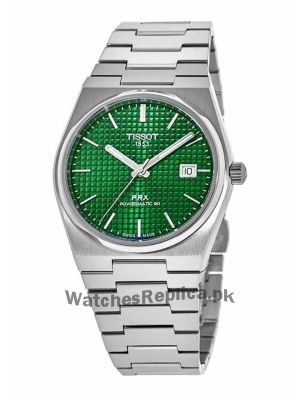 Tissot PRX T-Classic Powermatic 80 Green Dial Watch Price in Pakistan