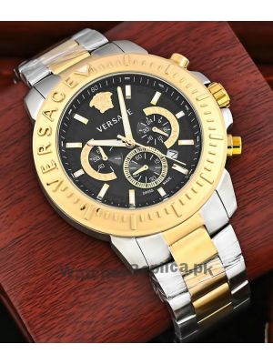 Versace Chronograph Two Tone Watch Price in Pakistan