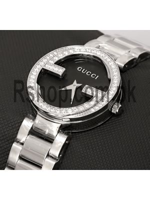 Gucci Interlocking G Black Dial Ladies Watch Price in Pakistan