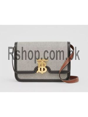 Burberry Small Tri-tone Canvas and Leather TB Bag  ( High Quality ) Price in Pakistan