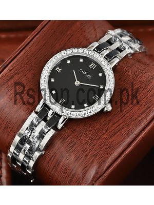 Chanel Ladies Diamond Bezel Watch