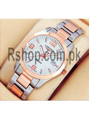 Longines Conquest Classic Two Tone Watch Price in Pakistan