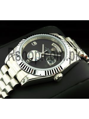 Rolex Day Date Onyx Dial Watch Price in Pakistan