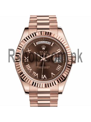 Rolex Day-Date II Rose Gold Watch Price in Pakistan