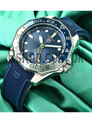 TAG Heuer Aquaracer GMT Blue Watch